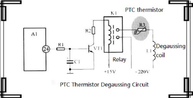  PTC Thermistors in Degaussing Mechanisms