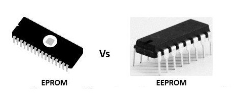 Differences Between EPROM and EEPROM