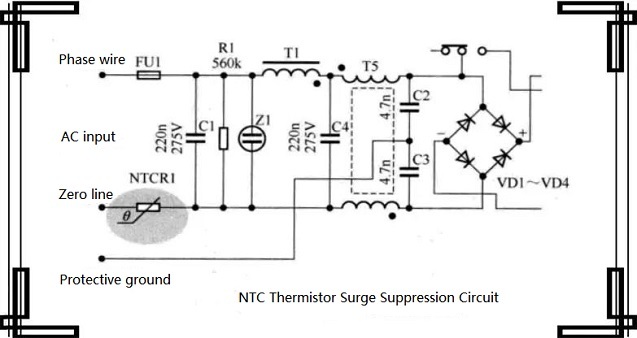  NTC Thermistors for Surge Current Suppression